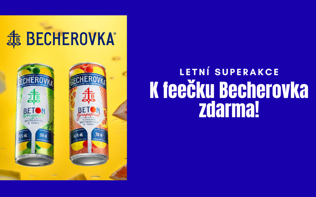 🍹 Týden s Becherovkou je tady!